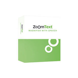 Software für Bildschirmanzeige - ZoomText  - Help Tech - medizinisch / Windows