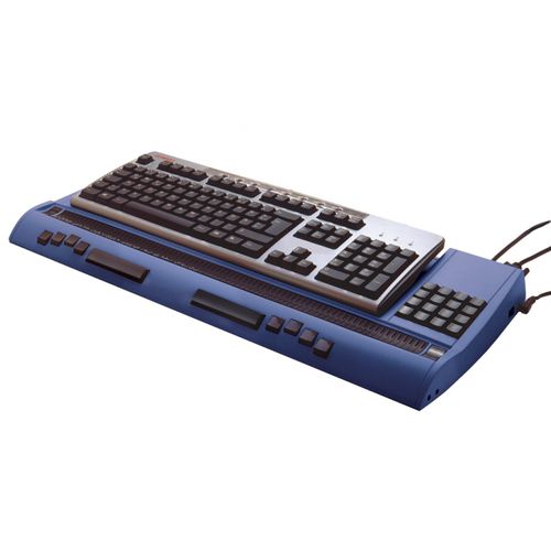 Braille-Tastatur / mit Ziffernblock - Star 80 - Help Tech - flexibel / USB