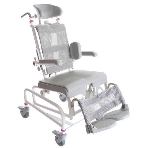 Duschstuhl auf Rollen - M2 MINI EL-TIP - HMN - Toilette / Hub / Toiletten