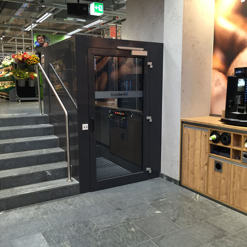 Rollstuhl-Plattformlift - GHB 20 - Högg Liftsysteme - für Gebäude
