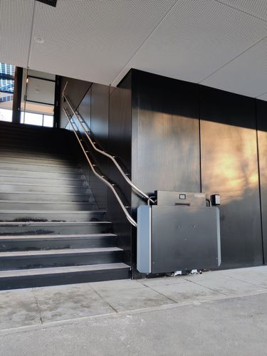 Rollstuhl-Plattformlift - GTLE - Högg Liftsysteme - für Treppen