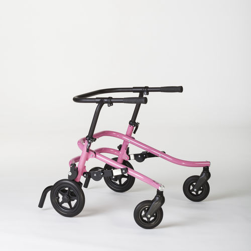 Rollator mit 4 Rädern - FLUX - HOGGI - höhenverstellbar / zusammenklappbar