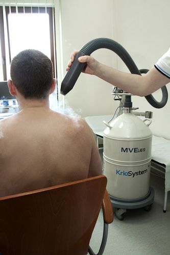 Kryotherapiegerät - KRIOSAN  - KrioSystem - auf Wagen