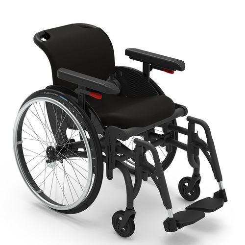Aktivrollstuhl - FLOW RELAX - O4 Wheelchairs - zur Nutzung im Freien / für den Innenbereich / mit Fußstütze