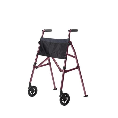 Gehgestell mit 2 Rädern - FOLDY-Walker - Rehastage - höhenverstellbarer / zusammenklappbar