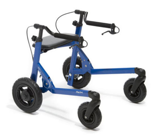 Rollator mit 4 Rädern - malte - Schuchmann - für Kinder / mit Sitz / höhenverstellbar