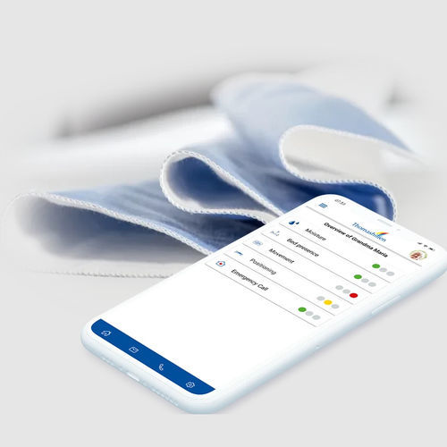 Plattform für Telemonitoring / des Gesundheitszustandes - ThevoSmart  - Thomashilfen - für Senioren / Smartphone / mit Alarmsystem