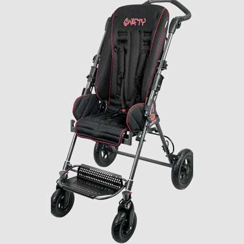 Zusammenklappbarer Kinderwagen - Swifty - Thomashilfen - für behinderte Kinder / höhenverstellbar / mit verstellbarem Sitz