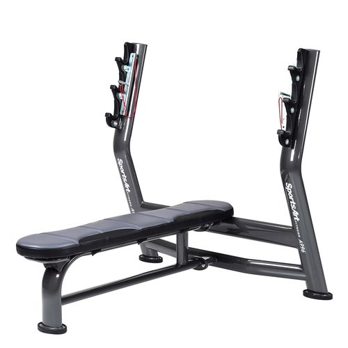 Flach-Kraftbank - A996  - SportsArt Fitness - mit Hantelscheibenablage
