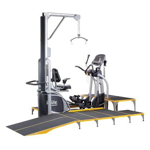 Crosstrainer / halbliegende Position - E872 ICARE - SportsArt Fitness - mit Gurtsystem