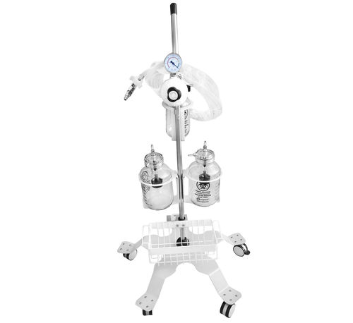 Pneumatische chirurgische Absaugpumpe - Arigmed - für chirurgische Drainage und Debridement / auf Rollen