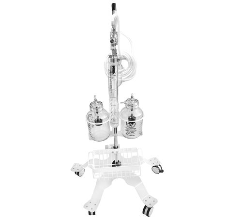 Elektrische chirurgische Absaugpumpe - Arigmed - für Thoraxchirurgie / auf Rollen