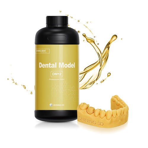 Zahnmedizinisches Material / Harz - DM12  - Shining 3D - für Dentalkronen / für Zahnbrücken / photopolymerisierbar