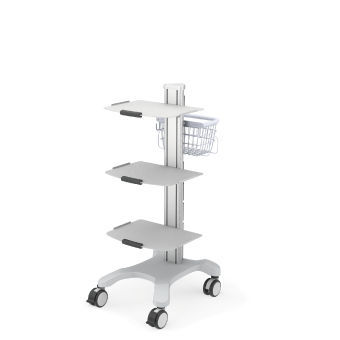 Medizinischer Wagen - EC-002 - Rollsys - für Kliniken / Mehrzweck / für medizinische Geräte