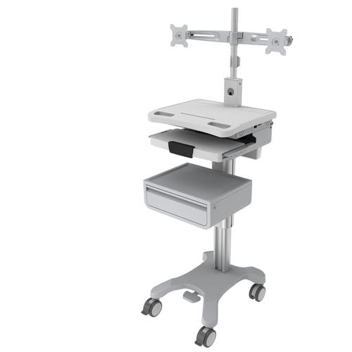 Computerwagen für Panel PC - BA-003DFT - Rollsys - für Tablet-PC / mit Schublade