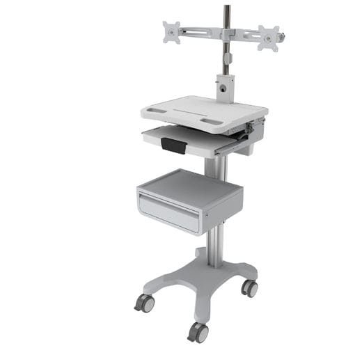 Computerwagen für Panel PC - BA-003DT - Rollsys - für Tablet-PC / mit Schublade