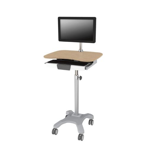 Höhenverstellbarer-Computerwagen - BAW-005X - Rollsys