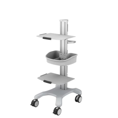 Gerätewagen - EC-005 - Rollsys - medizinisch / für Kliniken / für medizinische Geräte