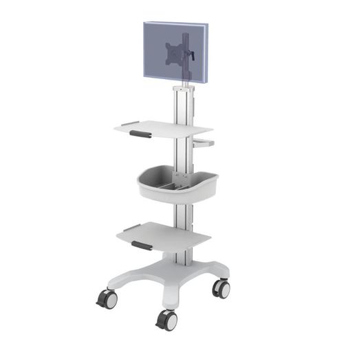 Gerätewagen - EC-005M - Rollsys - medizinisch / für Kliniken / für medizinische Geräte