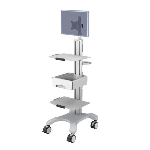 Gerätewagen - EC-006M - Rollsys - medizinisch / für Kliniken / für medizinische Geräte