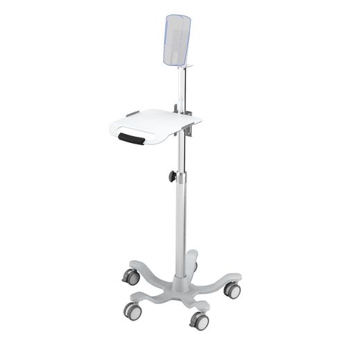 Medizinischer Wagen - IMS-003BL2 - Rollsys - für medizinische Geräte / Geräte / höhenverstellbarer