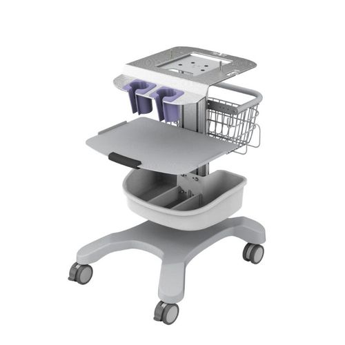 Medizinischer Wagen - EC-GBOX - Rollsys - für Kliniken / für medizinische Geräte / 1 Regalbrett