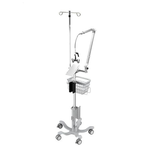 Medizinischer Wagen - IMS-YGRM01 - Rollsys - für Beatmungsgeräte / Pflege / anodisiertes Aluminium