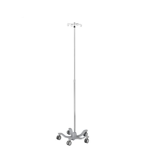Infusionsständer auf Rollen - IVS5-001 - Rollsys - 4 Haken / teleskopisch / höhenverstellbarer