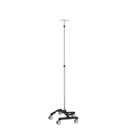 Infusionsstativ auf Rollen - IVS5-008 - Rollsys - 4 Haken / höhenverstellbarer / teleskopisch
