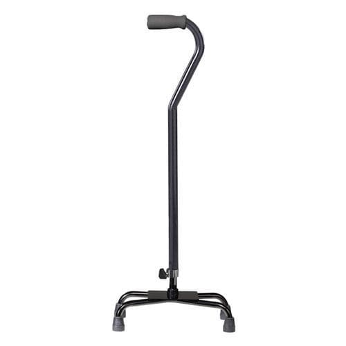 Gehstock / abgewinkelter Griff - 10300-4 - Drive DeVilbiss USA - Vierfuß / höhenverstellbar