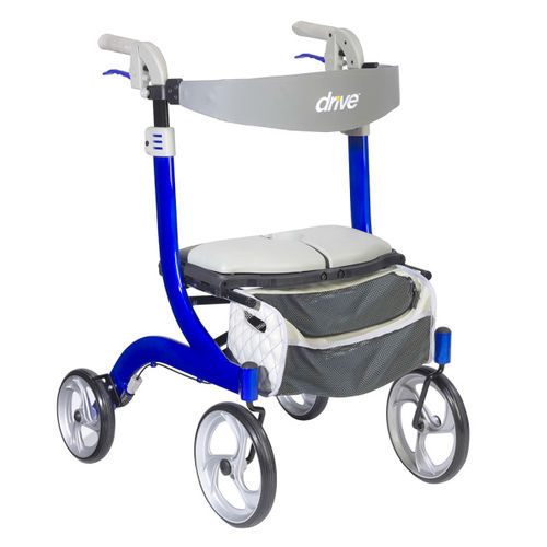 Rollator mit 4 Rädern - Nitro DLX - Drive DeVilbiss USA - mit Sitz