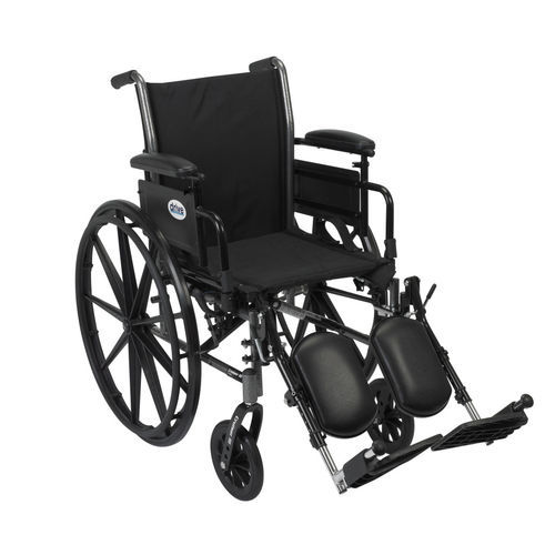 Manueller Rollstuhl - Cruiser III - Drive DeVilbiss USA - zur Nutzung im Freien / für den Innenbereich / höhenverstellbar