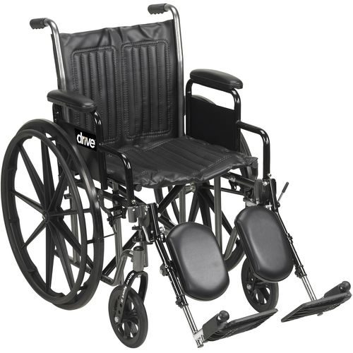 Manueller Rollstuhl - Silver Sport 2 - Drive DeVilbiss USA - zur Nutzung im Freien / für den Innenbereich / zusammenklappbar