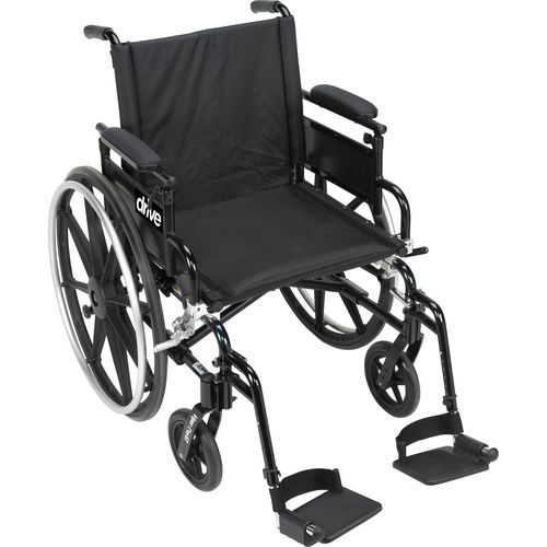 Manueller Rollstuhl - Viper Plus GT - Drive DeVilbiss USA - zur Nutzung im Freien / für den Innenbereich / mit Fußstütze