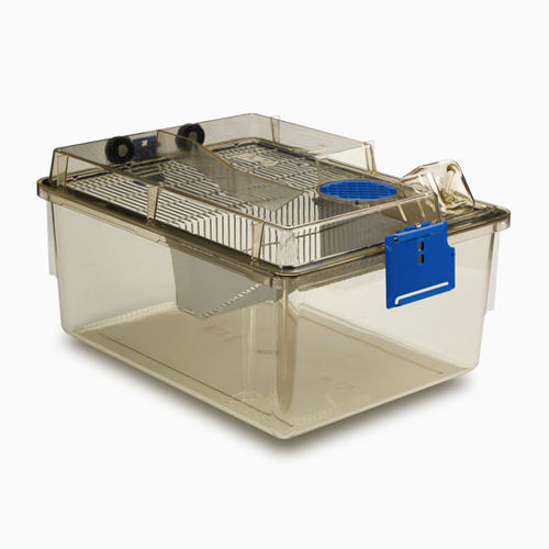 Belüfteter Tierkäfig für Tierversuche - 1500U - Tecniplast - für Nagetiere / modular