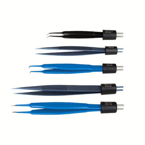 Klemme für Ophthalmologie - S02-600	 - Stingray Surgical Products - zum Greifen von Gewebe / für Gefäßversiegelung / bipolar