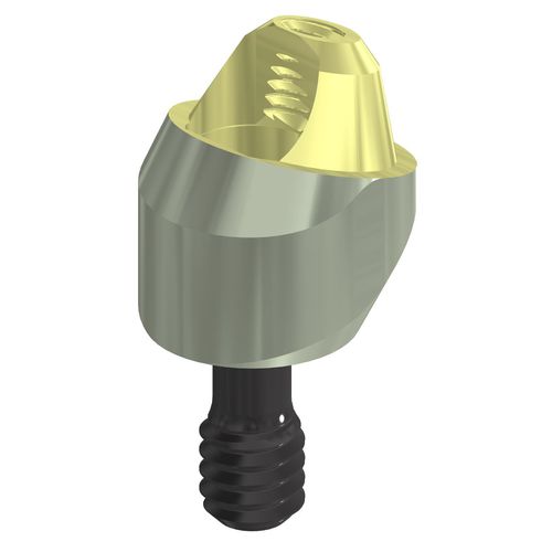 Implantat-Abutment / Titan - MetAlive® - Dess Dental Smart Solutions - mit Innenverbindung / gewinkelt