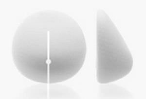 Brustimplantat - HSC + TRUE Texture™ - Sientra - anatomisch / Silikongel / strukturiert