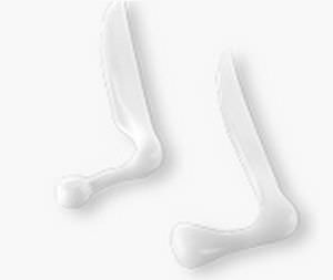 Implantat, ästhetisch / Nasenrücken - Silimed® - Sientra - anatomisch / Silikon