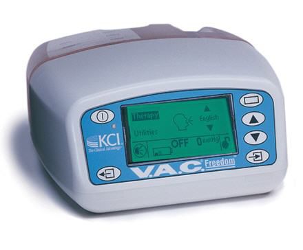 Unterdruck-Wundtherapiesystem / mit Batterie - V.A.C. Freedom - Kinetic Concepts