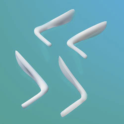 Implantat, ästhetisch / Nasenrücken - S400-6x4S - Spectrum Designs Medical - anatomisch / Silikon