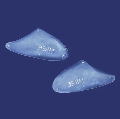 Jochbein Wangenknochen Implantat, ästhetisch - S140-4x4S Series - Spectrum Designs Medical - anatomisch / Silikon
