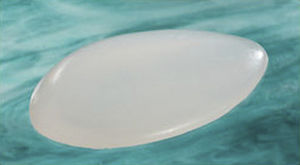 Implantat, ästhetisch / Brustmuskel - PowerFlex™ Pec - Allied Biomedical - anatomisch / Silikon