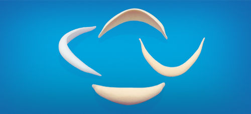 Implantat, ästhetisch / Kinn - C3 - Wanhe Plastic Material - anatomisch / Silikon