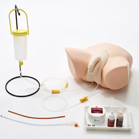 Patientensimulator für Katheterisierung - M200-2 - Sakamoto Model Corporation - für Darmspülung / für Allgemeinpflege / männlich