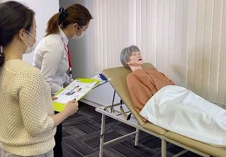 Trainingspuppe für Allgemeinpflege - Monshin - Sakamoto Model Corporation - für Injektionen / Silikon / Puppenset