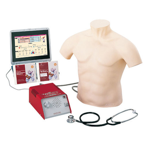 Patientensimulator für Auskultation - M164-1 - Sakamoto Model Corporation - Atmung / Herzfrequenz / Notfall