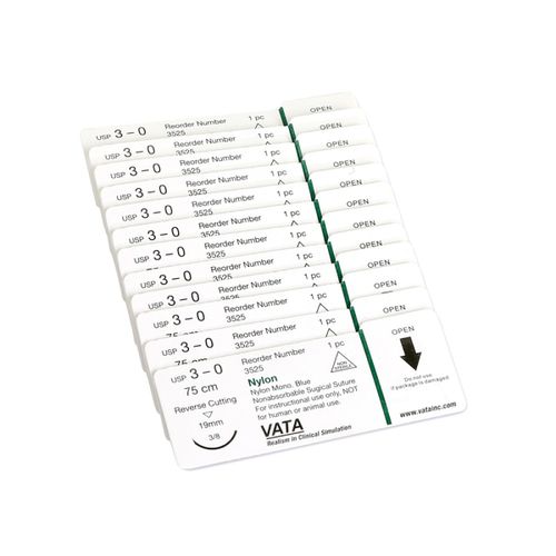 Nicht resorbierbarer Nähfaden - 3525 - VATA, Inc. - 3-0