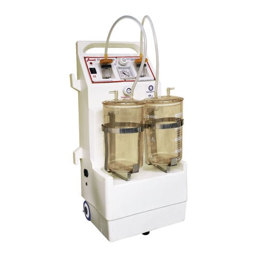 Elektrische chirurgische Absaugpumpe - FLOVAC 50 - Anand Medicaids - für gynäkologische Chirurgie / für chirurgische Drainage und Debridement / auf Rollen
