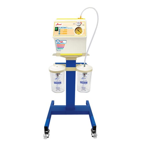 Elektrische chirurgische Absaugpumpe - EUROVAC  - Anand Medicaids - für Zahnchirurgie / auf Rollen